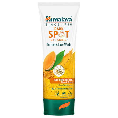 HIMALAYA FACE WASH TURMERIC 100ML