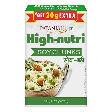 PATANJALI SOYA CHUNK 220GM