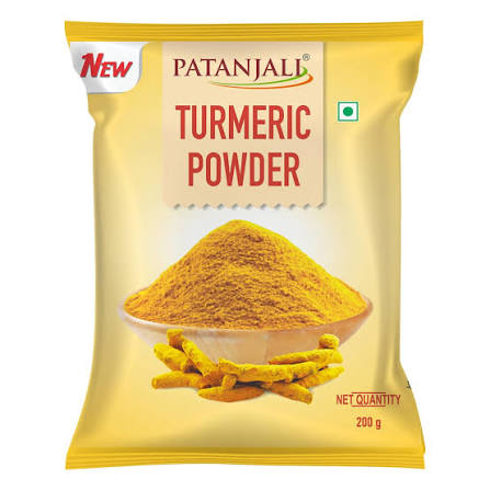 PATANJALI TURMERIC POWDER 500GM