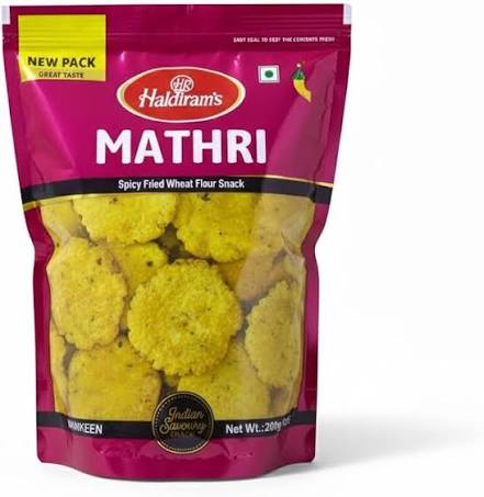 HALDIRAM MATHARI 215GM