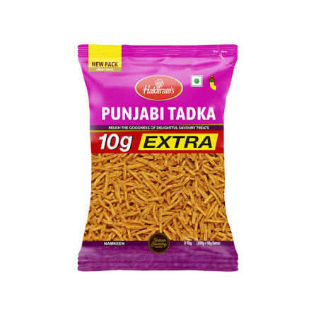 HALDIRAM PUNJABI TADKA 210GM