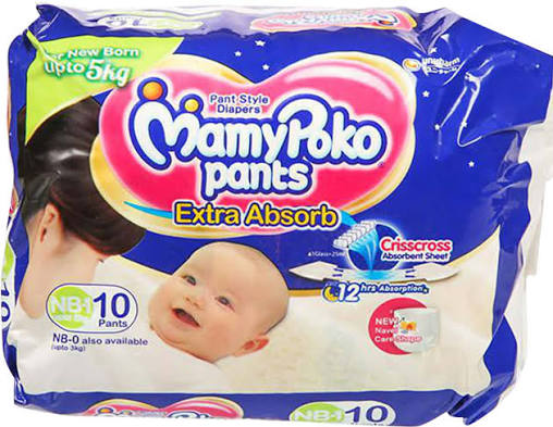 MAMY POCO PANTS ALL NIGHT ABSORB COCO NB10