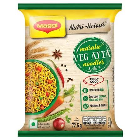MAGGI VEG ATTA NOODLES 72.5GM