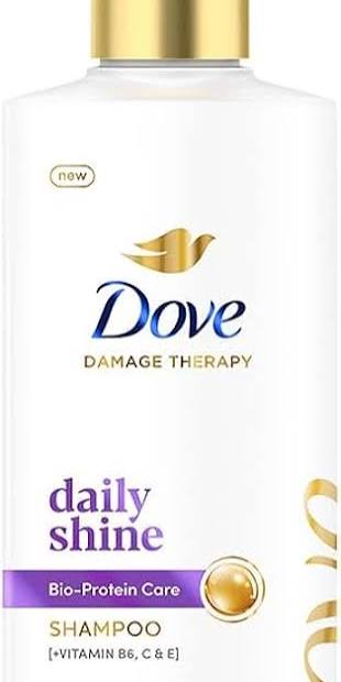 DOVE DAILY SHINE SHAMPOO 340ML