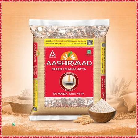AASHRIVAD SHUDH CHAKI ATTA 10KG