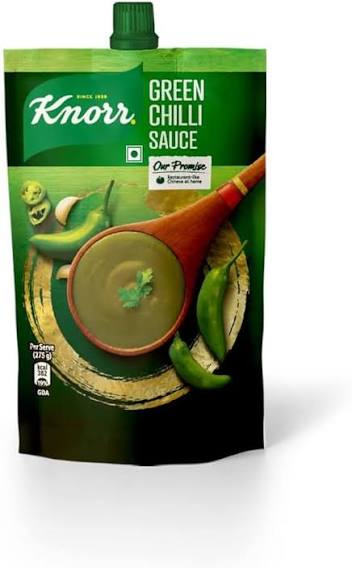 KNORR GREEN CHILLI SAUCE 90GM