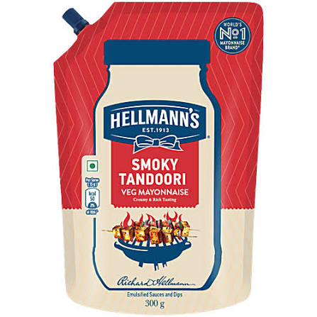 HELLMANNS MAYO SMOKY TANDOORI 85GM