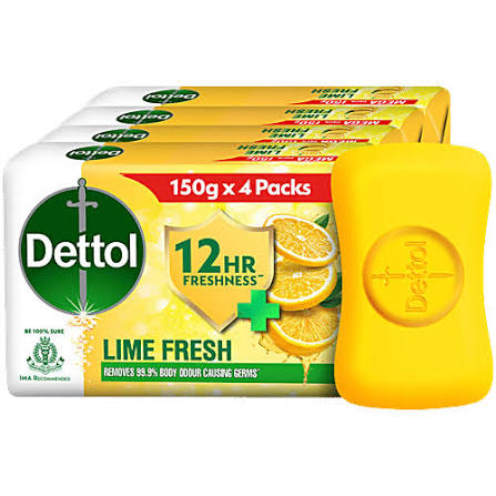 DETTOL LIME SOAP 100GM