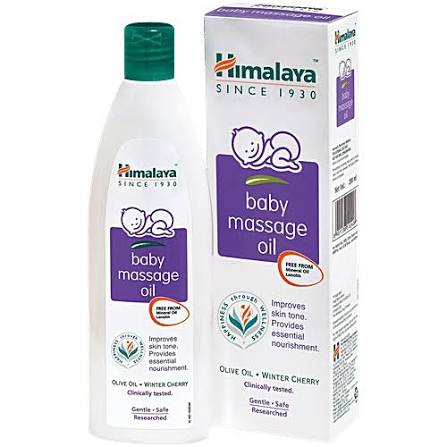 HIMALAYA BABY MASSAGE OIL 200GM