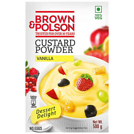 BROWING POLSON CUSTARD POWDER VANILLA 100GM